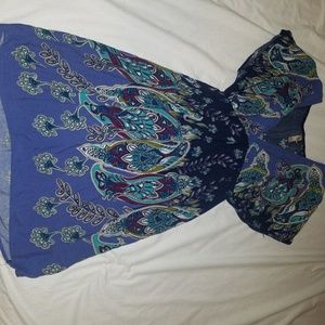 Floral Paisley Dress